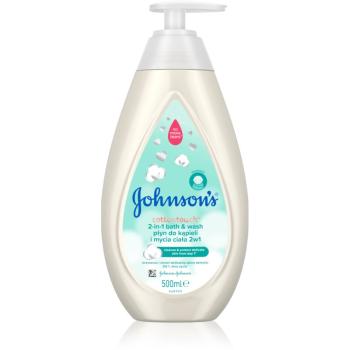 Johnson's® Cottontouch płyn do kąpieli i żel pod prysznic 2 w 1 dla dzieci 500 ml