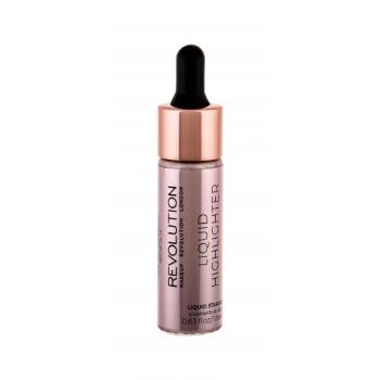 Makeup Revolution London Liquid Highlighter 18 ml rozświetlacz dla kobiet Starlight