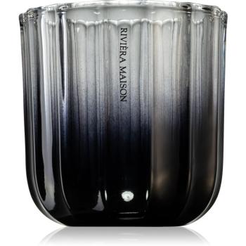 Rivièra Maison Canklé Bordeau szklany świecznik na sampler Black 150 g