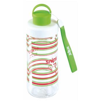 Zielona butelka na wodę Snips Decorated, 500 ml