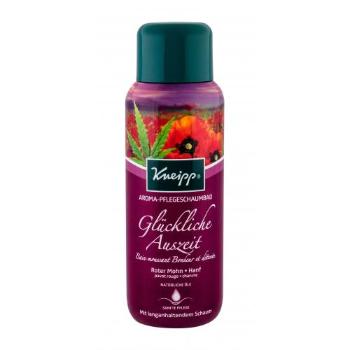 Kneipp Pure Bliss Red Poppy & Hemp 400 ml pianka do kąpieli unisex