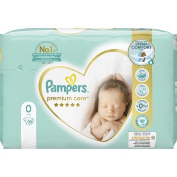Pampers Premium Care Newborn Size 0 pieluchy jednorazowe < 2,5 kg 30 szt.