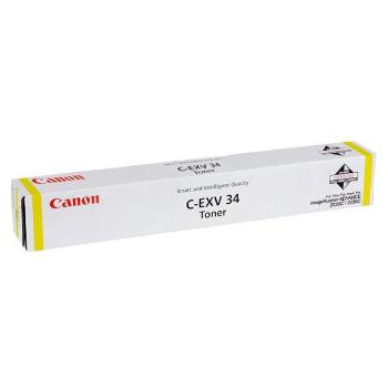 Canon originální toner CEXV34, yellow, 19000str., 3785B002, Canon iR-C2020, 2030, O