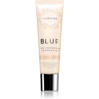 Lumene Nordic Makeup Blur podkład o przedłużonej trwałości SPF 15 odcień 1 Classic Beige 30 ml