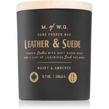 Makers of Wax Goods Leather & Suede świeczka zapachowa 246,6 g