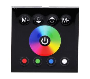 Przełącznik dotykowy ze ściemniaczem do taśm LED RGBW 12-24V 4-kanałowy