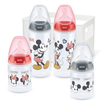 NUK Zestaw startowy First Choice ⁺ Disney Mickey & Minni Mouse z kontrolą temperatury, od urodzenia