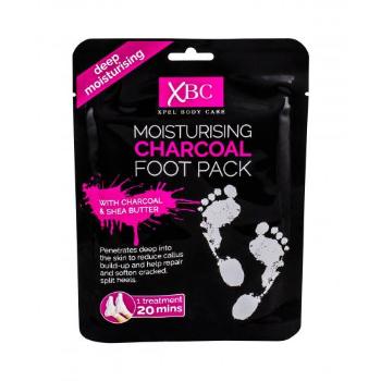 Xpel Body Care Charcoal Foot Pack 1 szt maseczka do nóg dla kobiet
