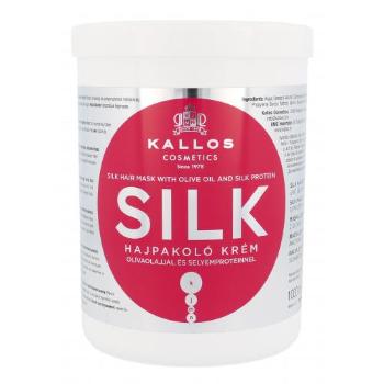Kallos Cosmetics Silk 1000 ml maska do włosów dla kobiet