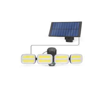 LED Naświetlacz solarny z czujnikiem 4xLED/2,5W/6V IP65 + pilot