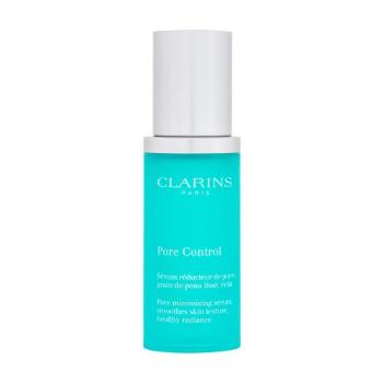 Clarins Pore Control Pore Minimizing Serum 30 ml serum do twarzy dla kobiet Uszkodzone pudełko