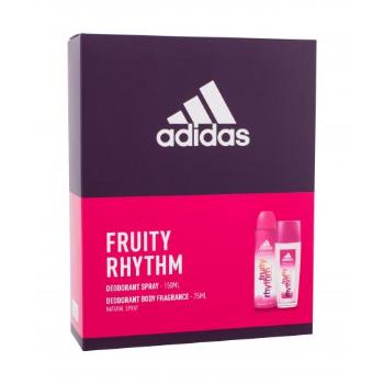 Adidas Fruity Rhythm For Women zestaw Dezodorant 75 ml + deospray 150 ml dla kobiet