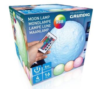 Grundig - LED RGB Kula dekoracyjna 1xLED/3xAAA + zdelne sterowanie