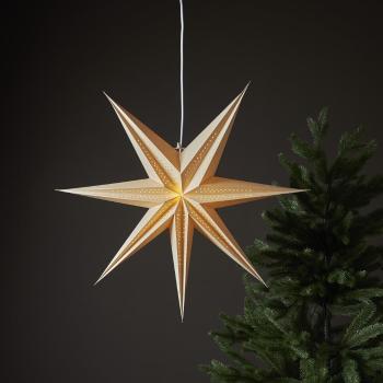 Beżowa świąteczna dekoracja świetlna ø 60 cm Point – Star Trading