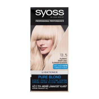 Syoss Permanent Coloration Lightener 50 ml farba do włosów dla kobiet 13-5 Platinum Lightener