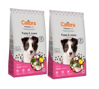 CALIBRA Dog Premium Line Puppy&amp;Junior 24 kg (2 x 12 kg)