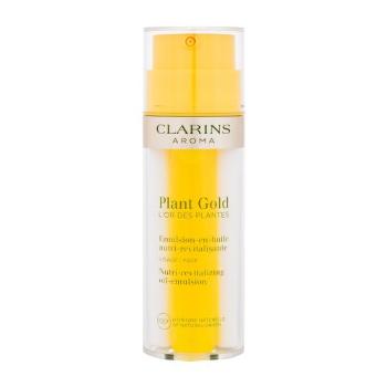 Clarins Aroma Plant Gold Nutri-Revitalizing Oil-Emulsion 35 ml krem do twarzy na dzień dla kobiet Uszkodzone pudełko