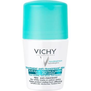 Vichy Deodorant 48h antyperspirant roll-on przeciwko białym i żółtym śladom 50 ml
