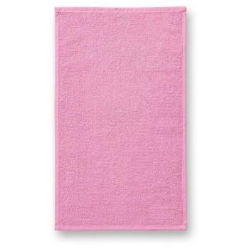 Mały bawełniany ręcznik 30x50cm, różowy, 30x50cm