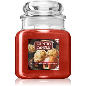 Country Candle Apple Cinnamon Muffin świeczka zapachowa 453 g