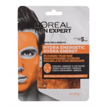 L'Oréal Paris Men Expert Hydra Energetic 1 szt maseczka do twarzy dla mężczyzn