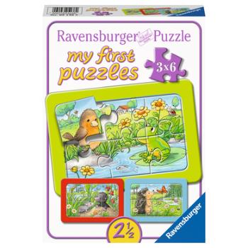 Ravensburger Moje pierwsze puzzle - Małe zwierzęta ogrodowe