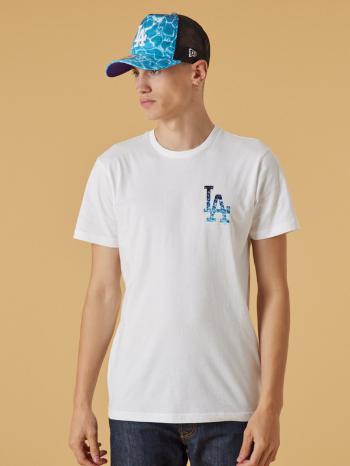 New Era LA Dodgers MLB Logo podkoszulek Biały