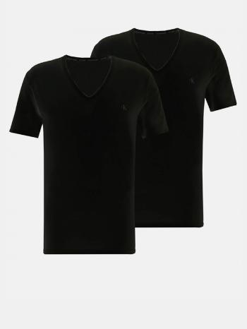 Calvin Klein Jeans Koszulka 2 szt. Czarny