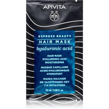 Apivita Express Beauty Hyaluronic Acid maska nawilżająca do włosów 20 ml