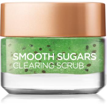 L’Oréal Paris Smooth Sugars Scrub peeling oczyszczający przeciw zaskórnikom 50 ml