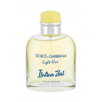 Dolce&Gabbana Light Blue Italian Zest Pour Homme 125 ml woda toaletowa dla mężczyzn Uszkodzone pudełko