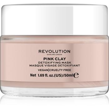 Revolution Skincare Pink Clay detoksykująca maseczka do twarzy 50 ml