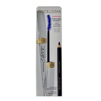 Collistar Shock Volume zestaw 8ml Mascara Blue Shock + 1pc Kajal Pencil Eye Black dla kobiet Blu Shock