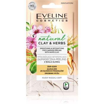 Eveline Cosmetics Natural Clay & Herbs detoksykująca maseczka do twarzy z glinką 8 ml