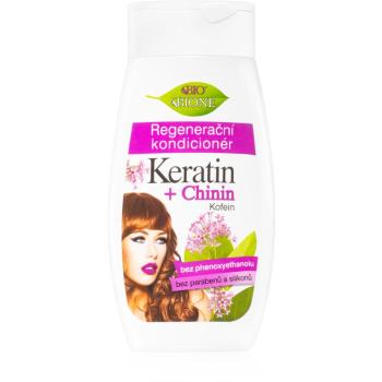 Bione Cosmetics Keratin + Chinin odżywka regenerująca do włosów 260 ml