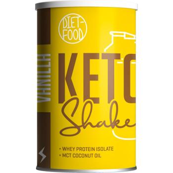 Diet-Food Keto Shake mieszanka do przygotowania koktajlu z proteinami smak Vanilla 300 g