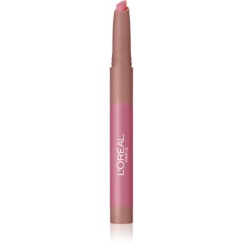 L’Oréal Paris Infaillible Matte Lip Crayon szminka w sztyfcie z matowym wykończeniem odcień 102 Caramel Blondie 2.5 g