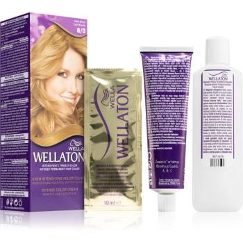 Wella Wellaton Permanent Colour Crème farba do włosów odcień 8/0 Light Blonde