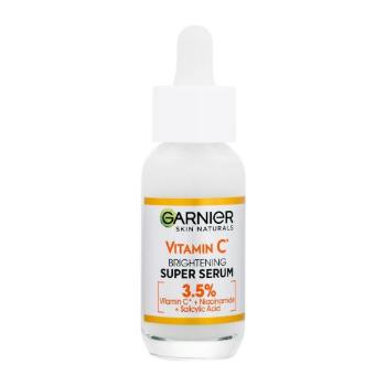 Garnier Skin Naturals Vitamin C Brightening Super Serum 30 ml serum do twarzy dla kobiet uszkodzony flakon