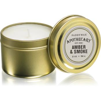 Paddywax Apothecary Amber & Smoke świeczka zapachowa w puszcze 56 g