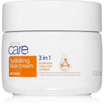 Avon Care 3 in 1 krem nawilżający do twarzy do skóry suchej 100 ml