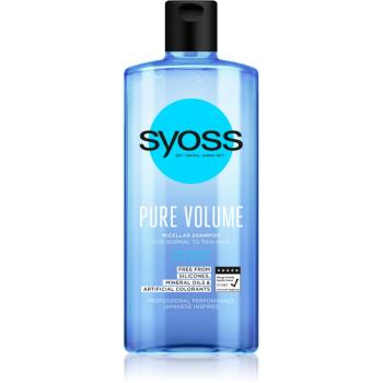 Syoss Pure Volume szampon micelarny nadający objętość bez silikonów 440 ml
