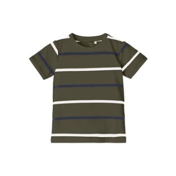 name it T-Shirt Nmm donny Olive Night