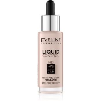 Eveline Cosmetics Liquid Control podkład w płynie z pipetą odcień 005 Ivory 32 ml