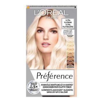 L'Oréal Paris Préférence Les Blondissimes 1 szt farba do włosów dla kobiet Ultra Platinum