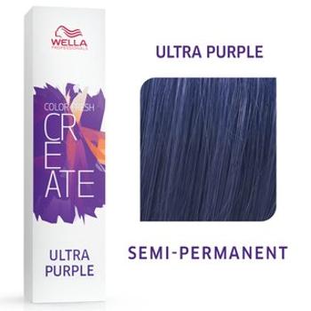 Wella Professionals Color Fresh Create Semi-Permanent Color profesjonalna semi- permanentna farba do włosów Ultra Purple 60 ml