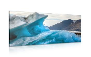 Obraz kry lodowe - 100x50