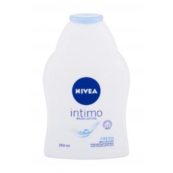 Nivea Intimo Wash Lotion Fresh Comfort 250 ml kosmetyki do higieny intymnej dla kobiet Uszkodzone pudełko