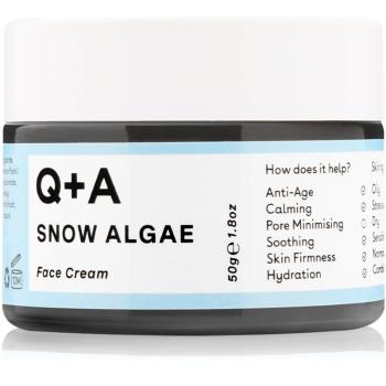 Q+A Snow Algae Odżywczy krem nawilżający do cery suchej i bardzo suchej skóry wrażliwej 50 g