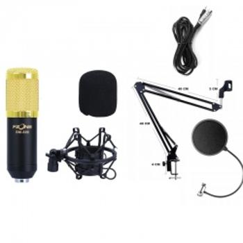 Fzone Bm-800 - Mikrofon + Statyw + Pop Filtr